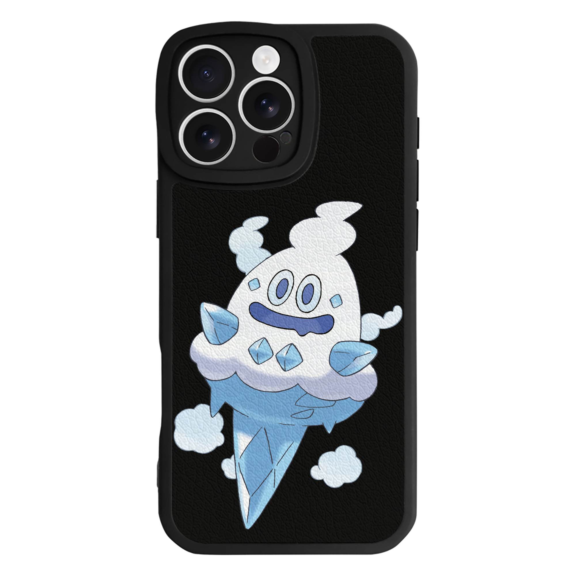 （画像用） ポケットモンスター Pokémon 【iPhone 16シリーズ対応】シリコンスマホケース（レザー調） 材質：シリコン